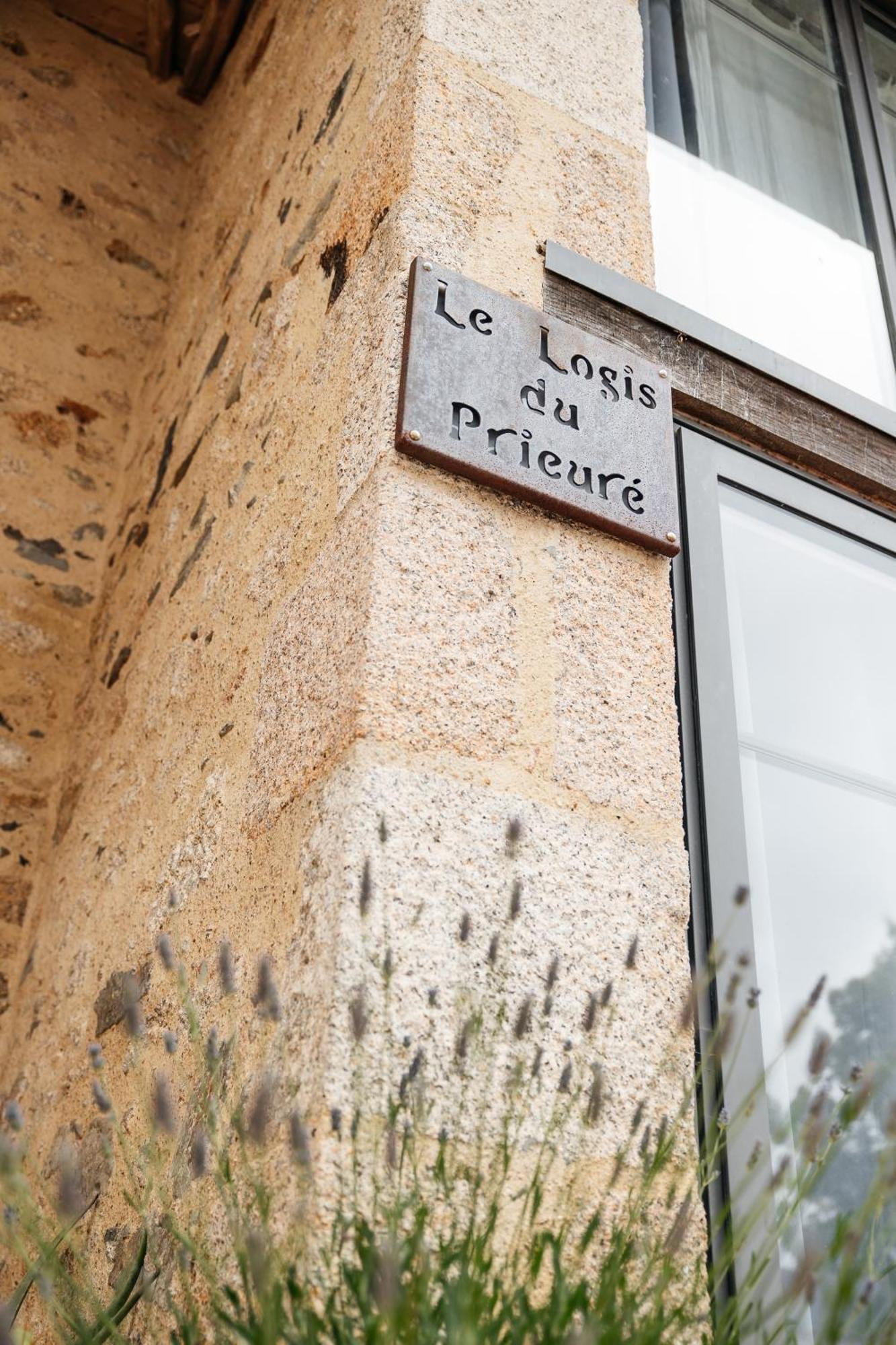 Le Logis Du Prieure Les Châtelliers-Châteaumur Exterior foto